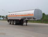 glycol transport trailer 3 axle Stainless steel tank 45cbm